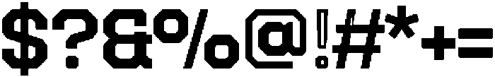 Houston Inline otf (400) Font OTHER CHARS