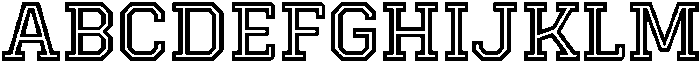 Houston Inline otf (400) FONT