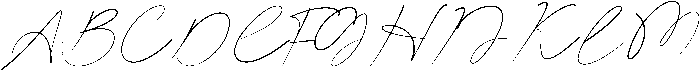 Hovelyn Signature otf (400) Font UPPERCASE