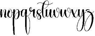 Howdy Regular otf (400) Font LOWERCASE