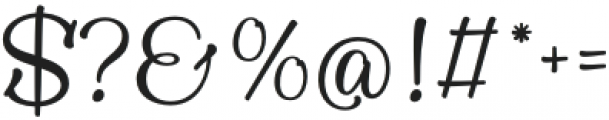 Howell Script Regular otf (400) Font OTHER CHARS