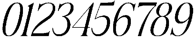 Howlistia Italic otf (400) Font OTHER CHARS