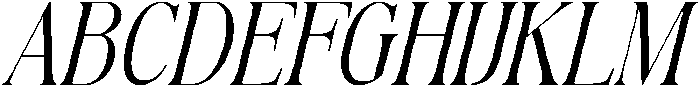 Howlistia Italic otf (400) Font UPPERCASE