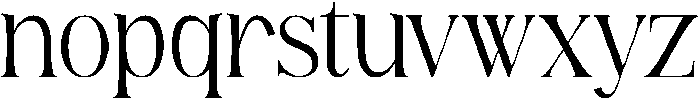 Howlistia otf (400) Font LOWERCASE