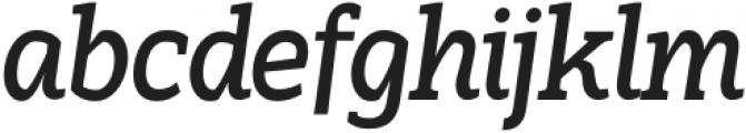 Hoyle Regular Italic otf (400) Font LOWERCASE