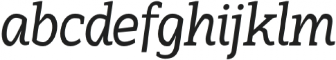 Hoyle Thin Italic otf (100) Font LOWERCASE