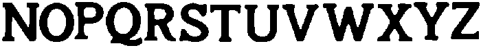 Hozo ttf (400) Font LOWERCASE
