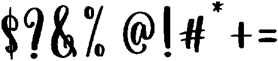 holiday otf (400) Font OTHER CHARS
