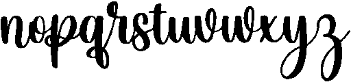 holiday otf (400) Font LOWERCASE
