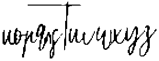 honey otf (400) Font LOWERCASE