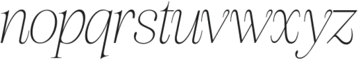 hoto serif display Italic otf (400) Font LOWERCASE