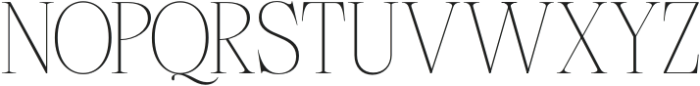 hoto serif display Regular otf (400) Font UPPERCASE