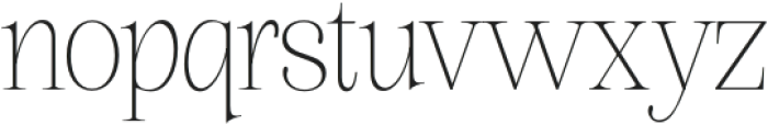 hoto serif display Regular otf (400) Font LOWERCASE