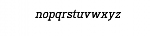 Hodgeson-Italic.ttf Font LOWERCASE