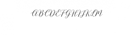 HondurasScript.ttf Font UPPERCASE