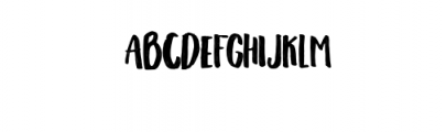 Honebee.otf Font UPPERCASE