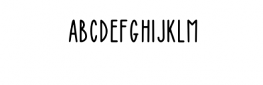 Hoopa.otf Font UPPERCASE