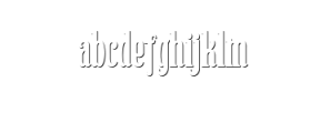 HophusRoghus-Regular.otf  Font LOWERCASE