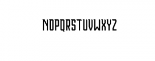 Houston Sport Left.OTF Font UPPERCASE