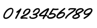 Hoofer Line Black Oblique Font OTHER CHARS