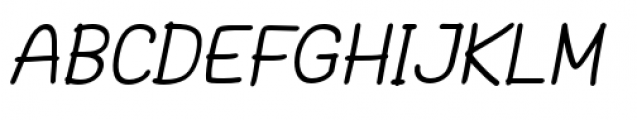 Hoofer Sans Black SC Oblique Font UPPERCASE