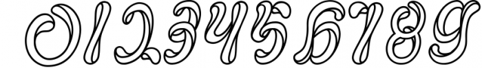 HOOKLINE Monogram rounded logo font Font OTHER CHARS