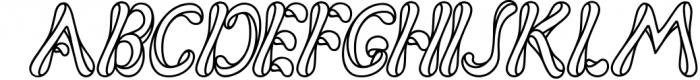 HOOKLINE Monogram rounded logo font Font UPPERCASE