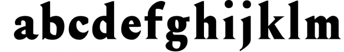 HORACE, A Strong Serif Type 1 Font LOWERCASE