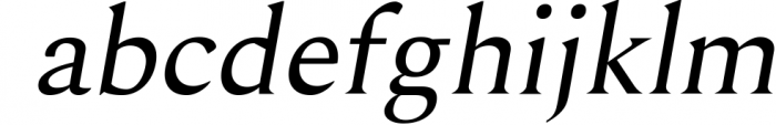 HORACE, A Strong Serif Type 2 Font LOWERCASE