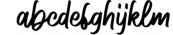 Hodges - Modern Handlettering Font LOWERCASE