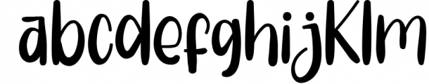 Holala Peanut - Beautiful Craft Font Font LOWERCASE