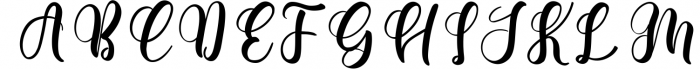 Holic Bright - Modern Handwriting Font Font UPPERCASE