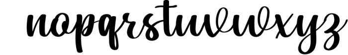 Holiday - Handwriting Font Font LOWERCASE