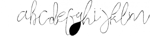 Hollidays Calligraphy Brush Font 1 Font LOWERCASE