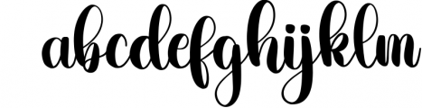 Holly a beautiful script Font LOWERCASE