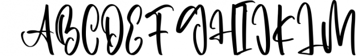 Hollywood Christmas - Christmas Handwritten Font Font UPPERCASE