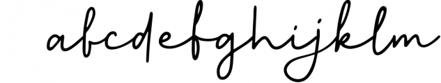 Holymore - Handwritten font Font LOWERCASE