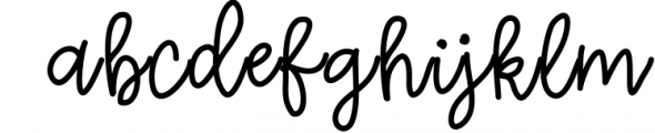 Homely Hannah Font LOWERCASE