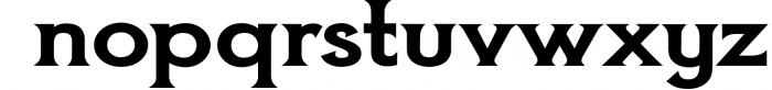 Homeric- Serif font Family 3 Font LOWERCASE