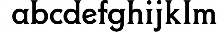 Homeric- Serif font Family 7 Font LOWERCASE