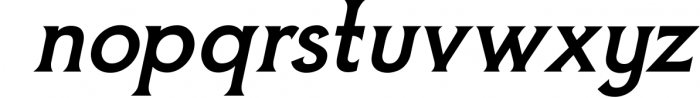 Homeric- Serif font Family 8 Font LOWERCASE