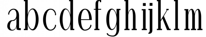 Hommer Minimal Serif Typeface 2 Font LOWERCASE
