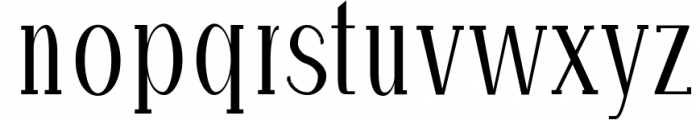 Hommer Minimal Serif Typeface 2 Font LOWERCASE