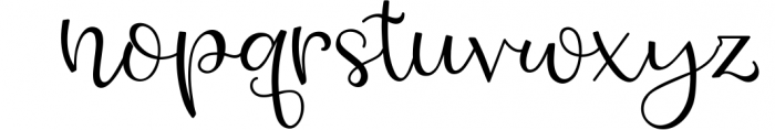 Honey Bumbles, a curly, round script font Font LOWERCASE