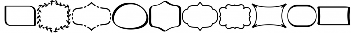 Honeycomb - A Monogram Font Font OTHER CHARS