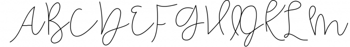 Honeydew - Handwritten Script Font Font UPPERCASE