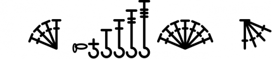HookinCrochet Symbols 2 Font Software Font OTHER CHARS