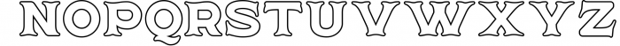 Horbse Vintage Serif 1 Font UPPERCASE