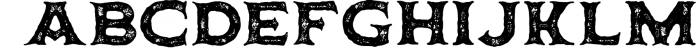 Horbse Vintage Serif 3 Font UPPERCASE