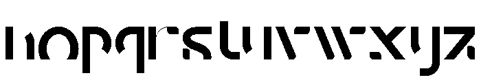 HOLDING ESSENCE DEMO REGULAR Font LOWERCASE